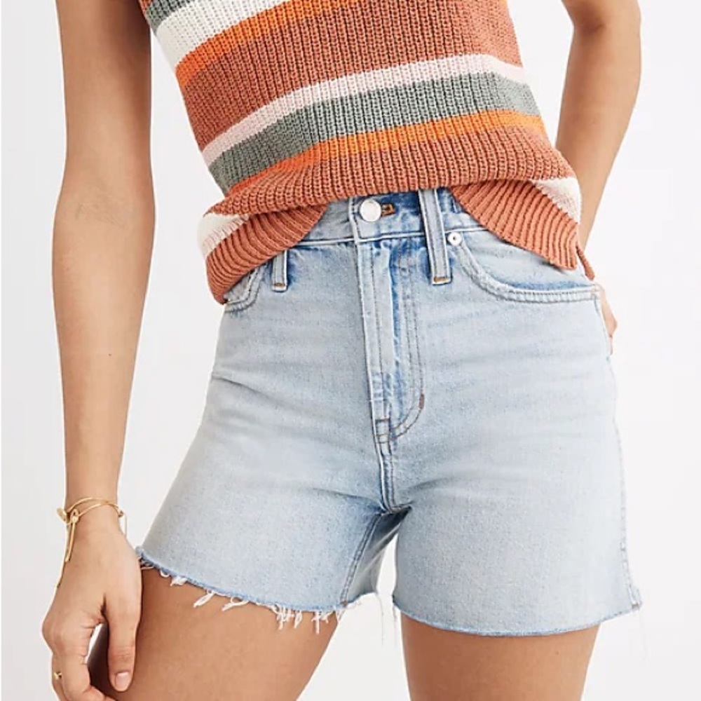 Madewell The Perfect Jean Short in Fitzgerald Size 28